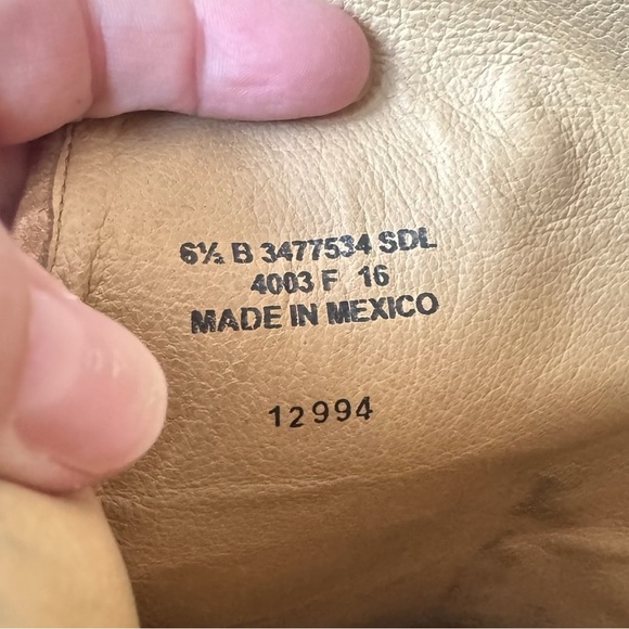 Frye Womens Paige Tall Riding Boots Weathered Distressed Burnished Tan Size 6.5 - Picture 14 of 16